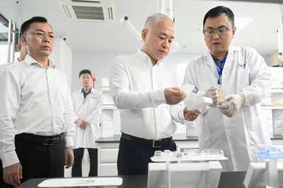 丁暉調研生物制造產業高質量發展工作